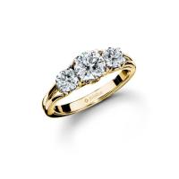 ราคา Jubilee Diamond แหวนเพชร Shine Bright Star Classic Ring เพชรแท้ (24414285134)