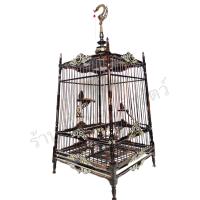 ราคา กรงมุก กรงนกหัวจุก กรงนกหัวจุก15ซี่ (16880394051)