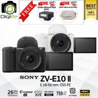 ราคา Sony Camera ZV E10 II Kit PZ 16 50 mm OSS II กล้อง VLOG Youtube Live Stream Digilife Thailand (25025876502)