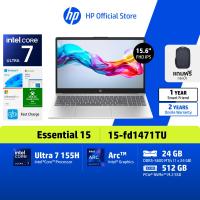 ราคา HP Notebook Intel Core Ultra 7 RAM 24 SSD 512 จอ 15 6 Win 11 2yrs โน๊ตบุ๊ค (25578464541)