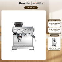 ราคา Breville The Barista Express Coffee Machine เครื่องชงกาแฟ BES870 (25944407179)