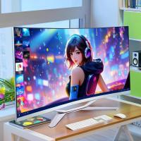 ราคา 2026 บางเฉียบ 27 นิ้วโค้งทั้งหมดในพีซีเดียว Intel Core i7 7700 16GB RAM คอมพิวเตอร์บ้านสำนักงานออกแบบธุรกิจเกมครบชุด All In One PC (25764175516)