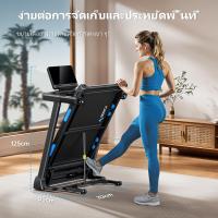 ราคา MERACH ลู่วิ่งไฟฟ้า 2 5แรงม้า โช้คอัพ 6 ชิ้น T12 ความลาดชัน 15 เอียงอัตโนมัติ (26187672963)