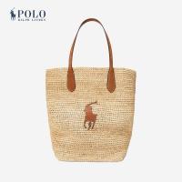 ราคา Polo Ralph Lauren กระเป๋าทรงโท้ทผู้หญิง รุ่น WAPOBAG0G620408 สีเบจ (23889090402)