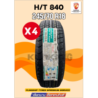 ราคา Bridgestone 245 70 R16 รุ่น Dueler H T840 ยางใหม่ปี 2025 4 เส้น FREE จุ๊บยาง PREMIUM ลิขสิทธิ์แท้รายเดียว (402213430)