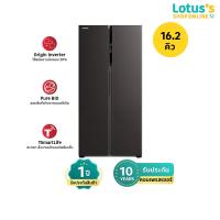 ราคา TOSHIBA ตู้เย็น SBS ขนาด 16 2 คิว รุ่น GR RS600WI PMT 37 สีเทา (18041036792)