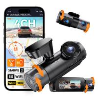 ราคา Vantrue N5S กล้องติดรถยนต์ 4CH 360 STARVIS 2 IR Night Vision WiFi GPS ควบคุมเสียง โหมดจอดรถ24ชม (24721827616)