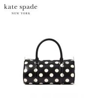 ราคา Kate Spade New York กระเป๋าถือ กระเป๋าสะพายข้างรุ่น Spade Icon Small Barrel Bag KK571 001 สีดำ (24345191432)