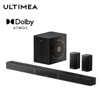 ราคา ULTIMEA Skywave X40 ซาวด์บาร์ ระบบเสียง Dolby Atmos 5 1 2 แชนแนล เสียงเซอร์ราวด์ พร้อมซับวูฟเฟอร์ไร้สายและลำโพงเซอร์ราวด์ ระบบโฮมเธียเตอร์ กำลังขับ 530W (25920487603)
