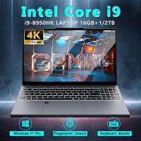 ราคา 2026 Laptop Computer Windows 11 Intel Core i7 8500Y Intel Core i9 8950HK 15 6 Inch 1TB SSD Office Computer PC Fingerprint Unlock Notebook PC (26258820478)