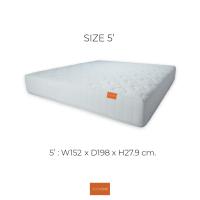 ราคา ZEN Collection ที่นอนสปริง 11 นิ้ว MOZZARELLA โครงสร้าง Bonnell Spring ฟองน้ำอัด Hybrid ขนาด 3 5 ฟุต 5 ฟุต 6 ฟุต (16473799282)
