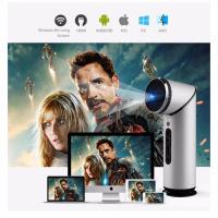 ราคา Mastersat โปรเจกเตอร์ แบบพกพา Android 5 1 30w 1000 Lumens Mini Led DLP Headlight Full HD Projector Silver (389375706)