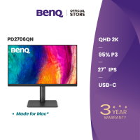 ราคา BenQ PD2706QN 27นิ้ว 2K IPS 95 P3 USB C 90W Mac Ready Designer Monitor จอคอมงานกราฟฟิค (23680913595)