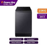 ราคา Samsung เครื่องซักผ้าฝาบน Inverter 15 kg สี Deep Charcoal รุ่น WA70F15E4CST (24387398171)