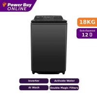 ราคา Hisense เครื่องซักผ้าฝาบน Inverter 18 kg รุ่น WT180Q30 (24565411045)