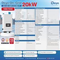 ราคา Deye อินเวอร์เตอร์ On Grid รับประกัน 10 ปี มีให้เลือก 3KW5KW6KW10KW15KW 20KW มีแบบ 1Phase ถึง 3Phase (25538386531)