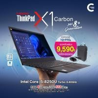 ราคา โน๊ตบุ๊ค Lenovo ThinkPad X1 Carbon G6 Core i5 Gen8 RAM 8GB SSD 512GB จอ 14 Full HD USB Type C WiFi Bluetooth HDMI Webcam สินค้า USED สภาพสวยมาก By Comdee2you (14954404496)