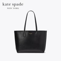 ราคา Kate Spade New York กระเป๋าโท้ท กระเป๋าทรงสี่เหลี่ยมรุ่น Bleecker Large Tote KC921 001 สีดำ (23452208885)