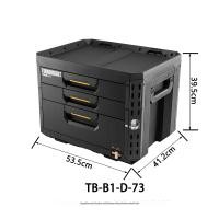 ราคา TOUGHBUILT กล่องเครื่องมือสองชั้นแบบมีล้อเลื่อน (25848344463)