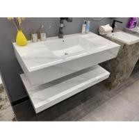 ราคา อ่างล้างหน้าครบเซ็ท อ่างล้างหน้าพร้อมกระจกชั้นวางข้างล่าง อ่างล้างหน้าหินอ่อน (24458046935)