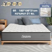 ราคา รับประกัน 10 ปี YOZOTO ที่นอน3 5 ฟุต 6 ฟุต 5 ฟุต ที่นอนสปริง ความหนา 7 8 นิ้ว ที่นอนสปริงที่นอนสปริง spring mattress bed mattress 6 ft 5ft 3 5ft (126621796981)