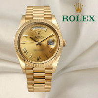 ราคา นาฬิกาข้อมือ Rolex Rolex Day Date 18K Yellow Gold Champagne M228238 0006 พร้อมส่ง (26315078028)