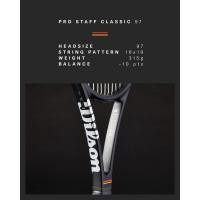 ราคา Wilson Pro Staff 97 Classic ไม้เทนนิส Unstrung WR210511U2 Official Store (26070419043)