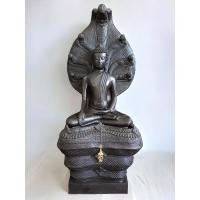 ราคา พระพุทธนาคปรก พระนาคปรก ฐานทิพย์ สธ ปี 2538 เนื้อโลหะรมดำ หน้าตัก9นิ้ว (21350646750)