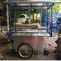 ราคา รถเข็น ขายของ ขนาด130x75x80ซม แบบ มี หลังคา ถอดได้ ท็อปแสตนเลส โครงอลูมิเนียมทั้งตัว ล้อ17นิ้ว สินค้ามีพร้อมส่ง Hommefurniture (23969707903)