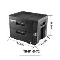 ราคา TOUGHBUILT กล่องเครื่องมือสองชั้นแบบมีล้อเลื่อน (25848344461)