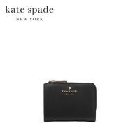 ราคา Kate Spade New York กระเป๋าสตางค์ขนาดเล็กรุ่น Madison Small L Zip Wallet KH615 001 สี Black (126363879243)