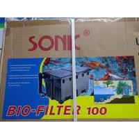 ราคา ถังกรองบ่อปลา SONIC BIO FILTER 100 รองรับน้ำได้ 18ตัน UV 24w x2ตัว ปั๊มน้ำ sonic 7500ลิตร x1ตัว ระบบกรองบ่อปลาคาร์ฟ (126572884713)