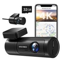 ราคา WOLFBOX I05 Dash Cam Front and Rear 4K Dash Cam with GPS WiFi UHD Dash Camera for Cars with 170 FOV WDR Night Vision Loop Recording Dash Camera for Cars with 32G SD Card WDR Night Vision Loop Recordin