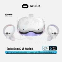 ราคา Oculus Quest 2 VR Gaming Headset แว่น VR All IN ONE ไม่ต้องต่อคอม เล่นเกม ดูหนัง พบปะผู้คน Qoomart (10616424586)