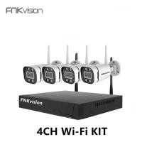 ราคา FNKvision ชุดกล้องวงจรปิดไร้สาย 3 ล้านพิกเซล กล้องวงจรปิด wifi กล้องวงจร 3MP IP CAMERA 4 CH FHD 1080P CCTV WiFi Wireless Kit 5G 4 ตัว พร้อมเครื่องบันทึก NVR Day Night (8422384615)