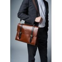ราคา ZETTINO กระเป๋าเอกสารหนังแท้ l 14 Messenger Bag (19764335498)