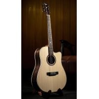 ราคา Gusta GA1C GD1C กีต้าร์โปร่ง กีต้าร์โปร่ง 41 นิ้ว กีต้าร์โปร่งไม้หน้าแท้ Music Arms (19348634938)