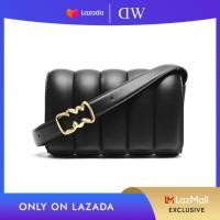 ราคา Only on Lazada Daniel Wellington Sadie Cross Body Bag Large Black Gold Tone Bags for women Female bags Hand bag PU leather bag (24358387728)