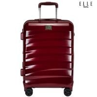 ราคา ELLE Travel Rip Curl Collection กระเป๋าเดินทางขนาดเล็กไซส์ 20 นิ้ว ถือขึ้นเครื่อง เพิ่มช่องเสียบ USB จากด้านในกระเป๋า ออกแบบโดยฝรั่งเศส (5446328924)