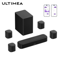 ราคา ULTIMEA Aura S4T ซาวด์บาร์ 7 1ch ซับวูฟเฟอร์ 5 25 4 กล่องเสียงรอบทิศทาง ระบบโฮมเธียเตอร์ ควบคุมแอป 330W (126604017168)