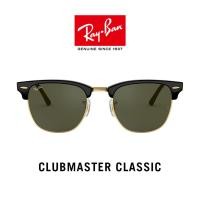 ราคา Ray Ban Clubmaster RB3016F W0365 size 55 แว่นตากันแดด (214526106)