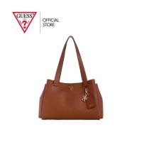 ราคา GUESS กระเป๋า รุ่น BG966422 EVIE GIRLFRIEND CARRYALL สีน้ำตาล (25649813975)