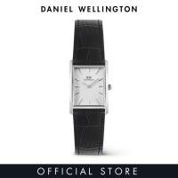 ราคา Daniel Wellington Bound 22x32mm Black Crocodile White Silver Women Watch Stainless Steel Leather Strap watch DW Official Authentic Original นาฬิกา ผู้หญิง (126235293783)