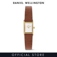 ราคา Daniel Wellington Bound Mini Light Brown Lizard White Rose Gold Gold Women Watch Stainless Steel Leather Strap watch DW Official Authentic Original นาฬิกา ผู้หญิง (126235307326)