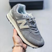 ราคา Original New Balance NB 574 Black gray U574GM2 Sneakers (25297630592)