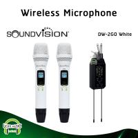 ราคา Wireless Microphone Soundvision DW 2GO มือถือ 2 ตัว UHF 694 5 702 7 MHz ไมค์ลอย แบบพกพา ไมค์ไร้สาย ไมโครโฟนไร้สาย (23928760802)