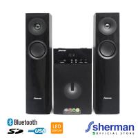 ราคา Sherman ลำโพง Active 2 1 Ch รุ่น SB 66B3B (352385889)