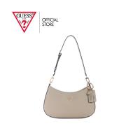 ราคา GUESS กระเป๋า รุ่น ZG967218 NOELLE II TOP ZIP SHOULDER BAG สีน้ำตาลอมเทา (25649864487)