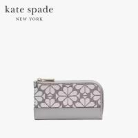 ราคา Kate Spade New York กระเป๋าสตางค์รุ่น Devin Small Slim Bifold Wallet KL590 020 สี Grey Multi (25301548372)
