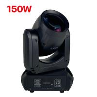 ราคา ไฟมูฟวิ่งเฮด 100 150W ไฟเวที ไฟ LED ไฟบีม dmx512 RGB party lights (25031443560)
